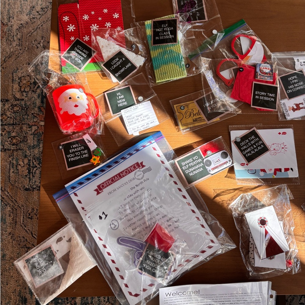 Elf on the shelf “idea” box.  Everything you need, without any extra prep work. - Picture 4 of 6
